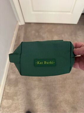 Kat Burki Forest Green Toiletry Bag